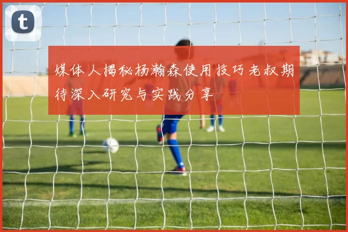 媒体人揭秘杨瀚森使用技巧老叔期待深入研究与实践分享